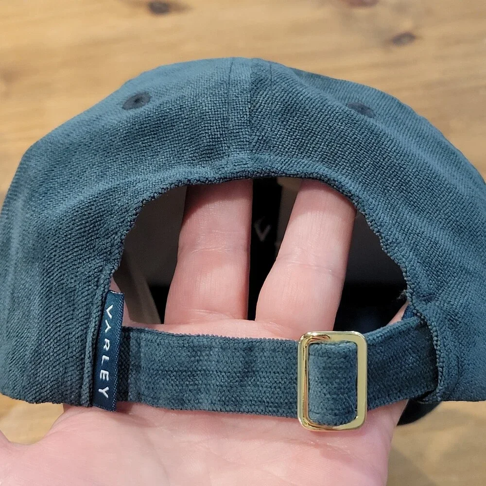 Varley Hat Cap Green Chenille Cordoroy One Size Var00705 Franklin Cap
